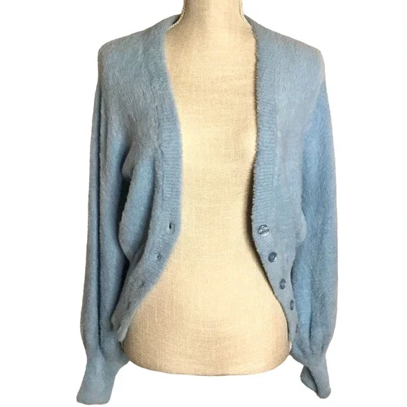 New L*SPACE Daydreamin Cardigan in Sky Blue‎ Small